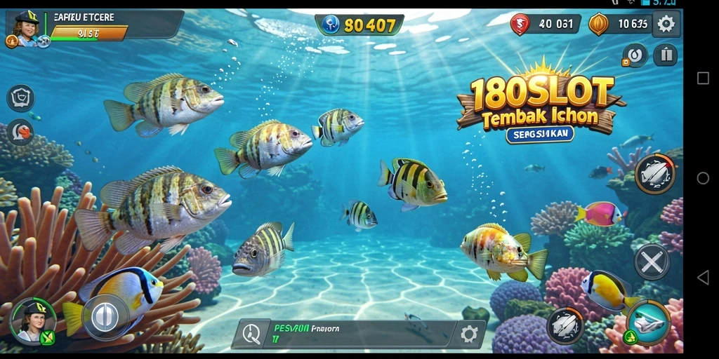 Tangkapan ikan seru dalam 180SLOT dengan grafis menawan.