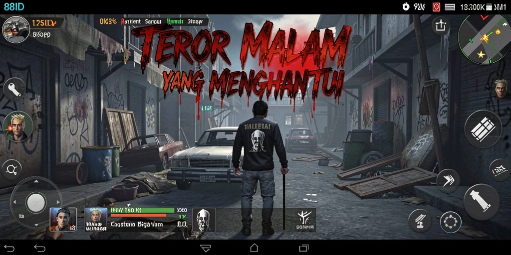 Gameplay menegangkan di 88ID dengan suasana Horror yang mencekam.