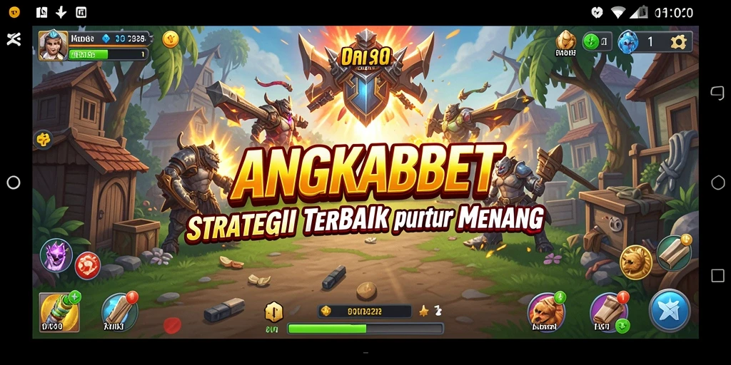 Screenshot gameplay ANGKABET yang penuh strategi dan taktik.