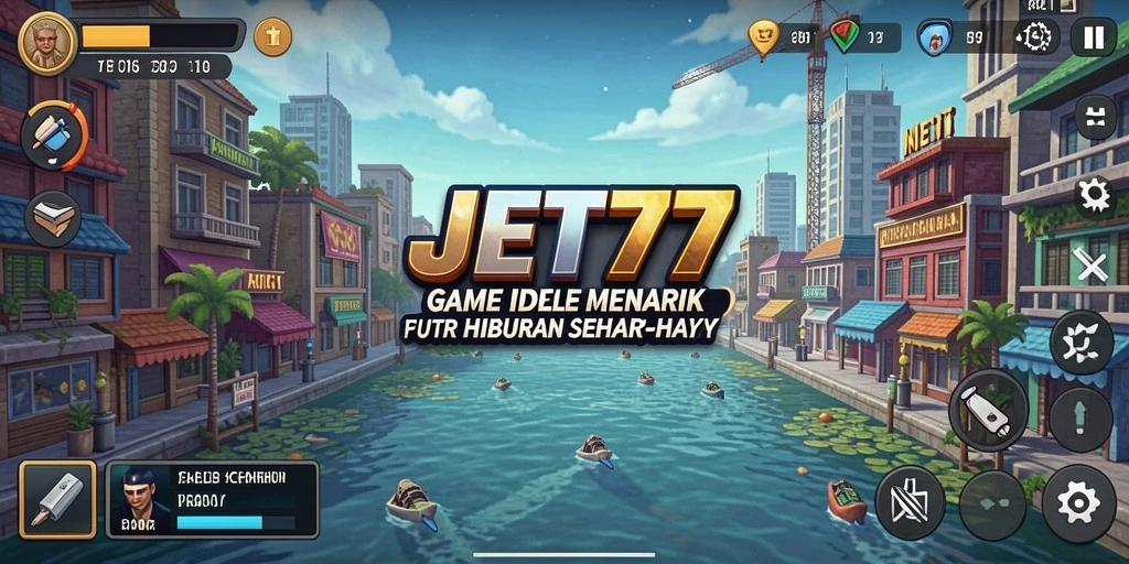 Tampilan gameplay JET77 yang menarik dan dinamis.