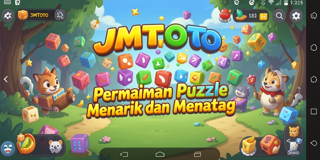Tangkapan layar menunjukkan gameplay menantang dari JMTOTO.