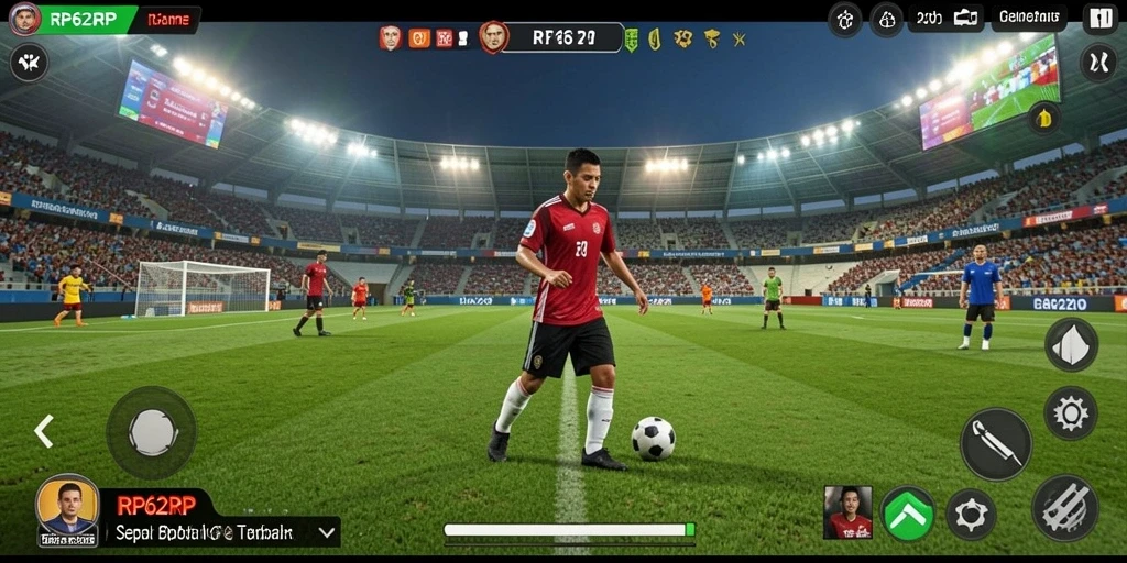 Tampilan gameplay RP62RP yang menarik dan mendebarkan.