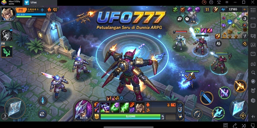 Tampilan menarik dari gameplay UFO777 yang penuh aksi.